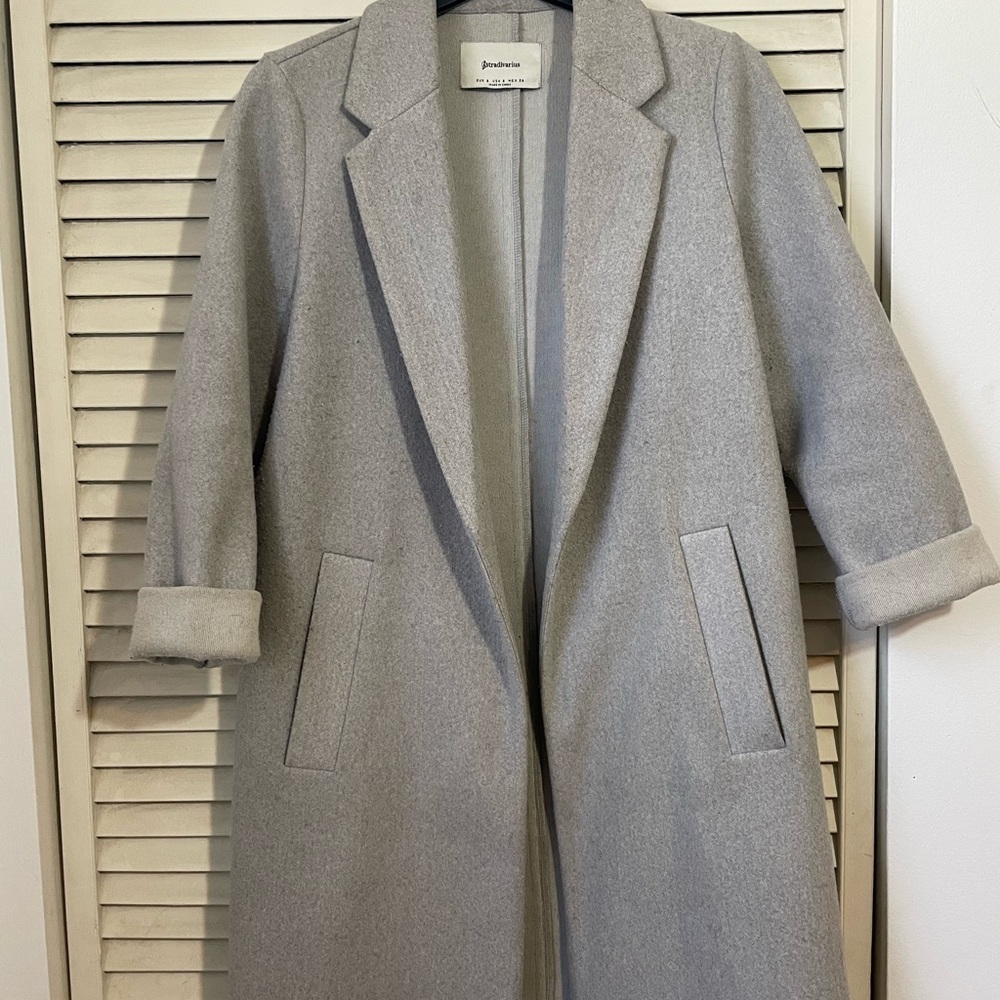 Stradivarius Knit Coat